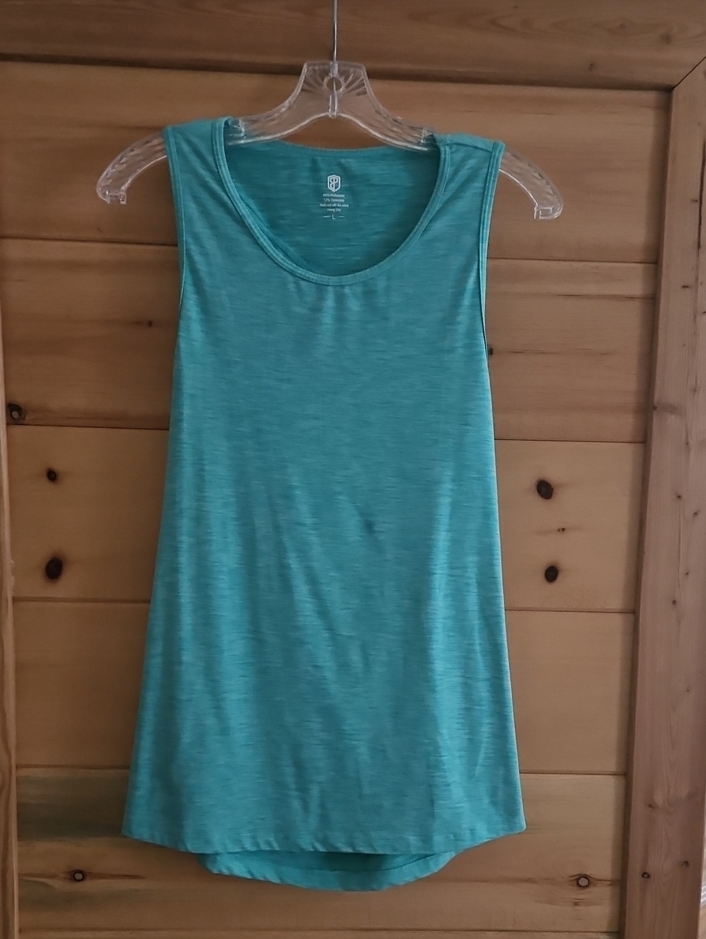 Born Primitive Women's Teal Sleeveless Tank Top Cutout Back